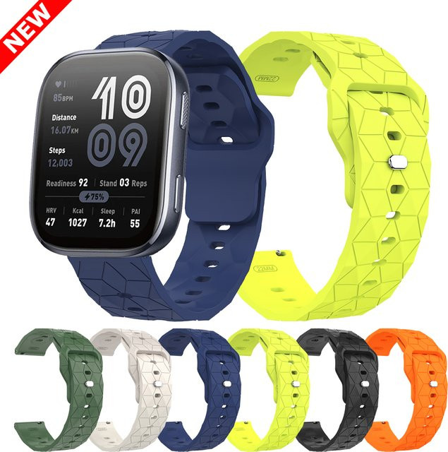 Huami Uhrenarmband Silikon, 22 mm, Multicolor, Unisex - Bild 1