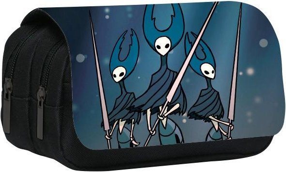 Fancy Style Studio Hollow Knight Federmäppchen mit doppelschichtigem Design in Blau für Schüler - Bild 1