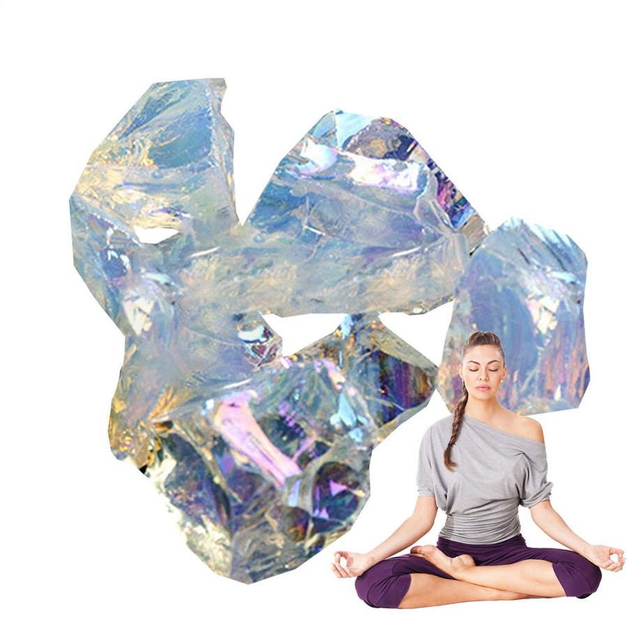 TolTales Unregelmäßiger Roh-Opal in Multicolour als Edelstein für Aromatherapie und Kunsthandwerk - Bild 4