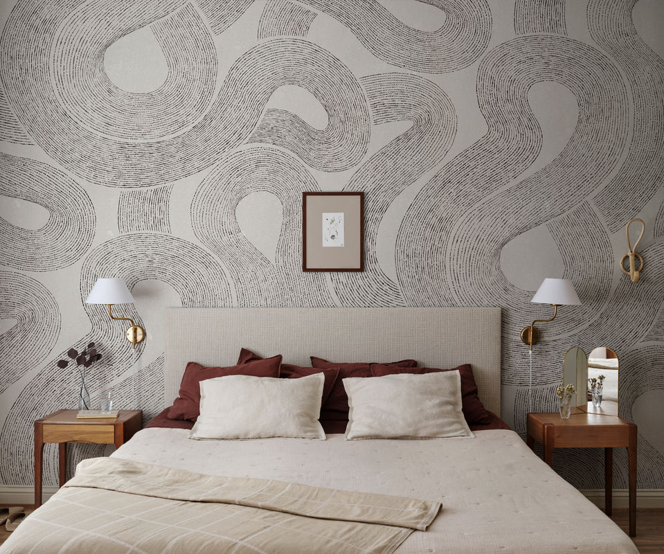 Sandberg Mural Zen Tapete Zen Graphite aus Vlies - Bild 3