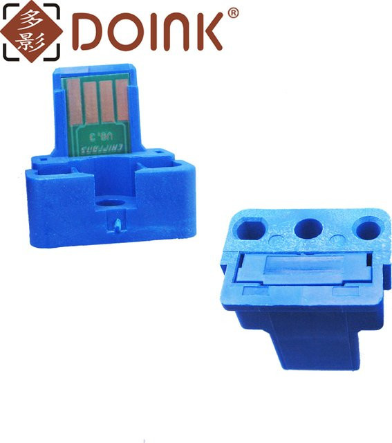 8 Stück MX-C40 Chip Set für Sharp MX-C310 MX-C311 MX-C312 MX-C400P MX-C401 MX-C402sc Tonerkartuschen in Blau - Bild 1