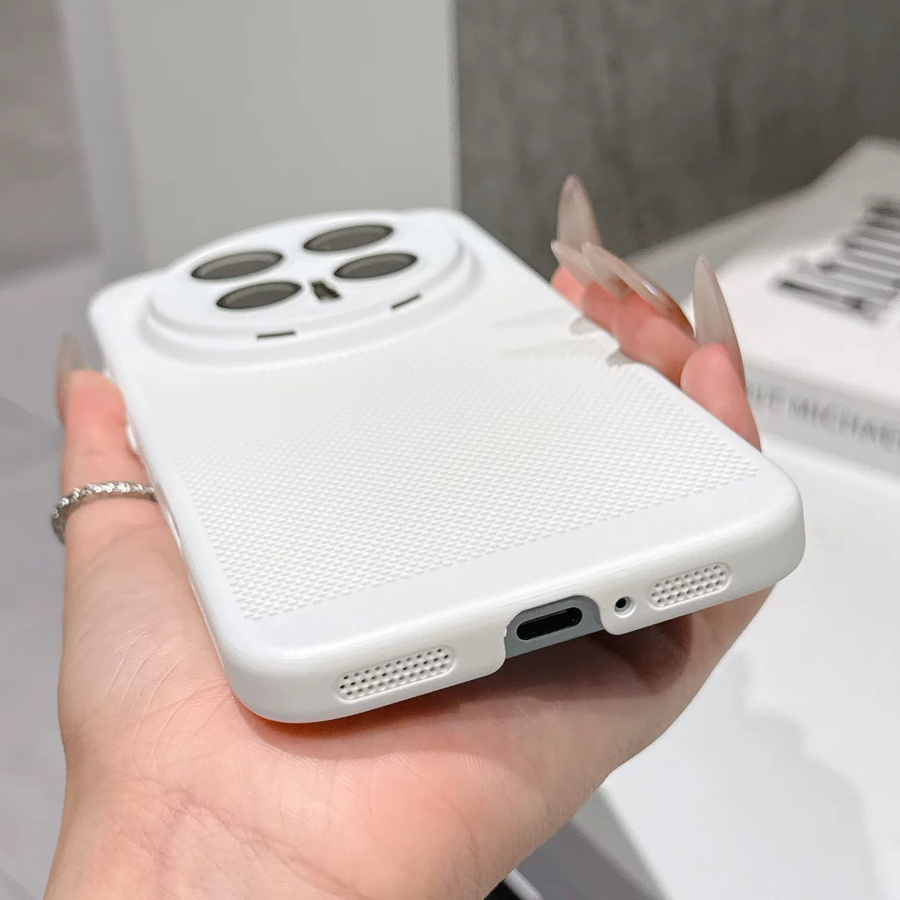 Kühlende Waben-Mesh PC Schutzhülle für Huawei Honor 200 Lite 100 Magic 7 X70i X60 GT Pro mit atmungsaktivem Gitter und harter Abdeckung - Bild 2