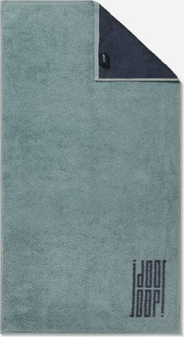 JOOP! BARS DOUBLEFACE Handtuch aus Baumwolle, Aqua/Türkis, Breite: 50 cm, Länge: 100 cm - Bild 1