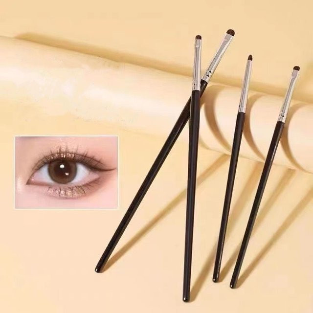 YOCITY Lidschattenpinsel aus Pferdehaar, 4/8/12 Stück, Augen-Make-up-Tools - Bild 1