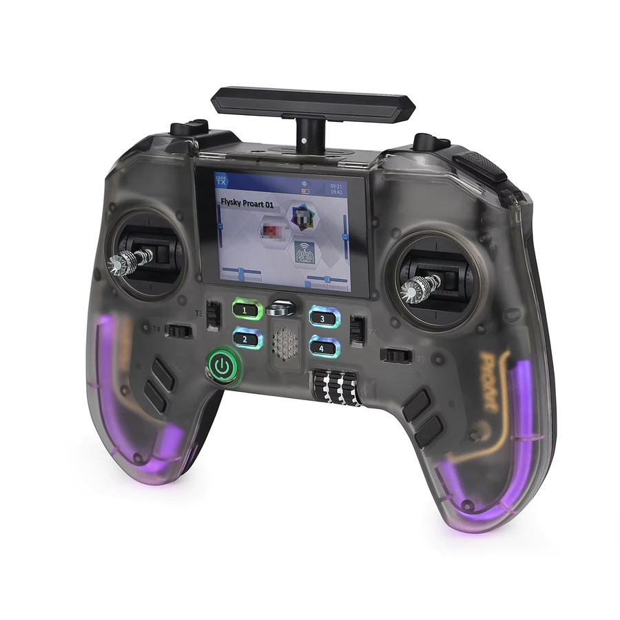 WLtoys RC-Sender, 2,4-GHz-Open-Source-Controller, schwarz - Bild 3