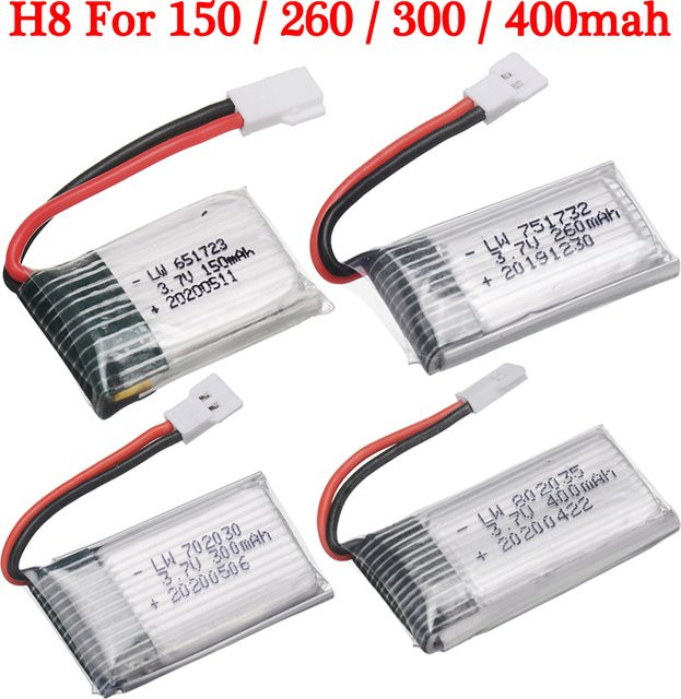 GAOLAG Wiederaufladbare Lipo Batterie 3,7 V für RC Flugzeuge FX620 FX820 F22 SU57 Mige530 - Bild 1