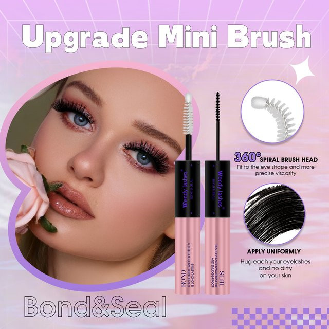 Wendy Lashes Wimpernkleber und Versiegelung, Unisex - Bild 1