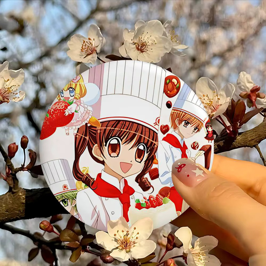 52TOYS Brosche, Manga Yumeiro Patissiere, Weißblech, Metall - Bild 5