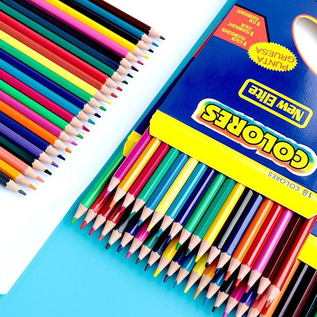 Professionelles Ölfarb-Buntstiftset mit 24 Farben für Künstler und Schule in Mehrfarben - Bild 1