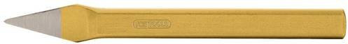 KS Tools Kreuzmeißel flach oval aus Chrom-Molybdän-Stahl in Gold und Gelb B/T/H: 8 x 250 mm - Bild 1