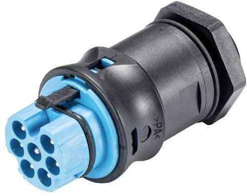 Wieland Electric 96.172.2253.9 Geräteanschluss in Blau - Bild 1
