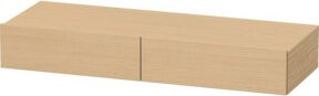 Duravit Schubkastenablage DuraStyle in Ei Natur mit 2 Schubladen und Konsole, Breite: 120 cm - Bild 1