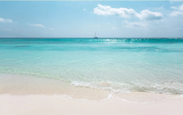 Komar Fototapete Vlies Azur Ocean in Blau, B: 400 cm, H: 250 cm - Bild 1