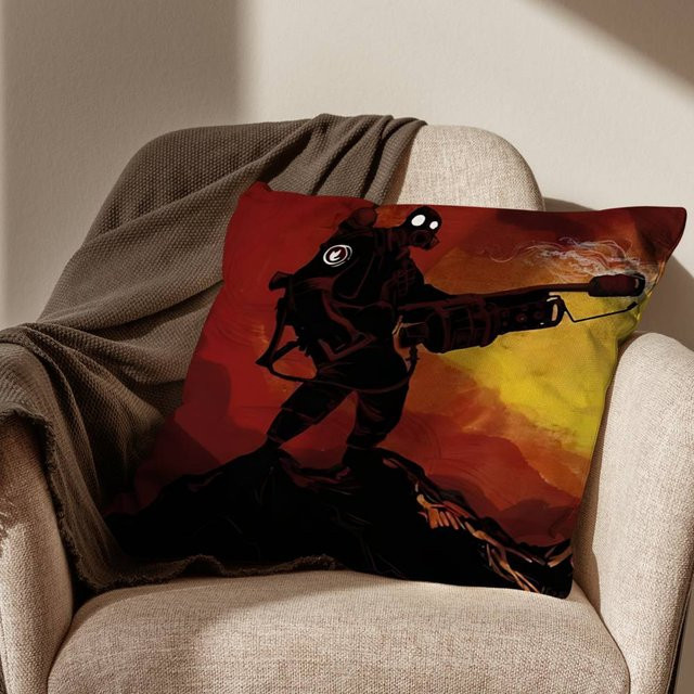 JMG Clothing Kissenbezug Scout Sanitäter Team Fortress TF2 Dekorative Kissenhülle, B/B/H: 50 x 50 x 0 cm, Multicolour - Bild 1