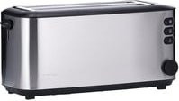 Severin Automatik-Langschlitztoaster AT 2509 in Edelstahl gebürstet und Schwarz mit 1400 W - Bild 3