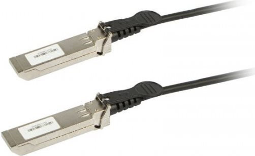 ALLNET SFP+ zu SFP+ Kabel 10Gbit in Schwarz und Silber, Länge: 5 m - Bild 1