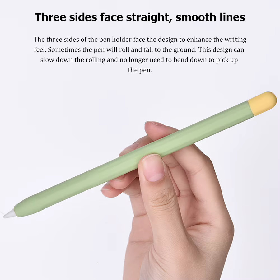 Rutschfeste Silikon-Schutzhülle für Apple Pencil der 1. und 2. Generation - Bild 3