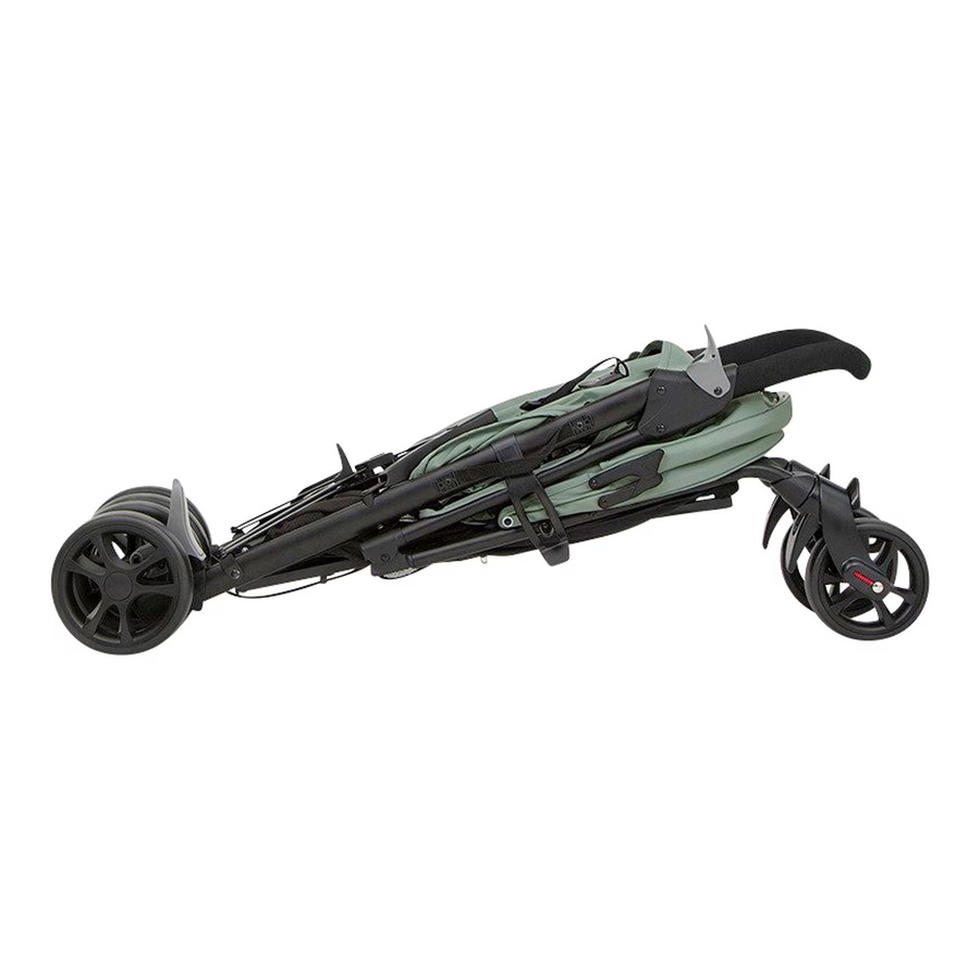 Joie Buggy Brisk LX Laurel Green mit Aluminiumgestell und Federung - Bild 2