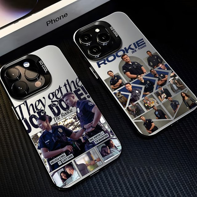 Funko TV The Rookies Handyhülle für iPhone, sturzsichere matte Hülle, multicolour - Bild 1
