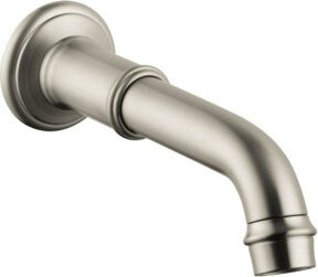 Hansgrohe Axor Montreux Wanneneinlauf in Brushed Nickel mit einer Ausladung von 166-220 mm - Bild 1