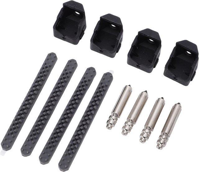Anycubic 4er-Set Ersatz-Heißendüsen aus gehärtetem Stahl für Kobra X 3D-Drucker, Schnellwechsel-Düsen in Schwarz, 0,25 mm, 0,4 mm und 0,6 mm - Bild 1