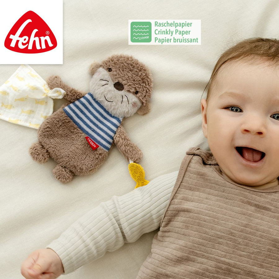 Fehn Knister-Otter Theo, Greifling, ab 0 Jahre - Bild 4