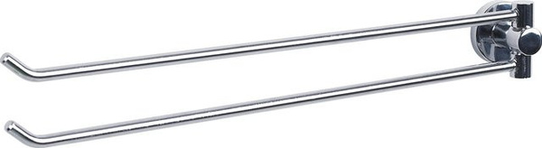 Spirella Handtuchhalter Atlantic schwenkbar 2-armig in Chrom Silber