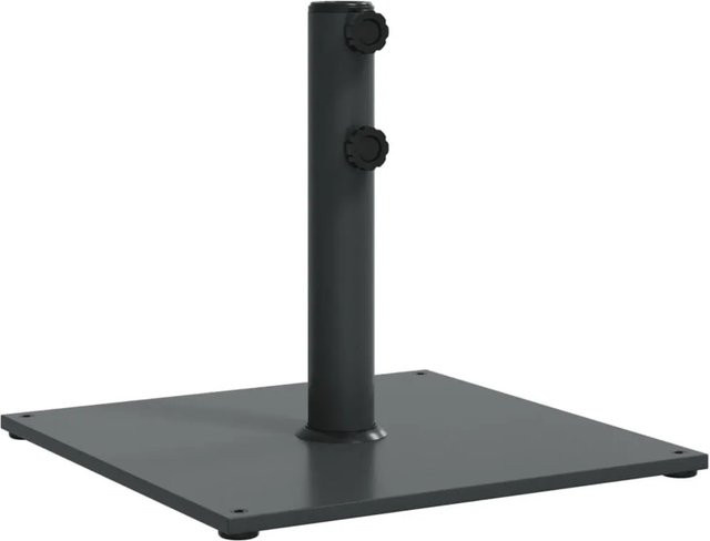 vidaXL Sonnenschirmständer aus Metall in Anthrazit für Stangen Ø32/38/48 mm, 17 kg, Quadratisch - Bild 1