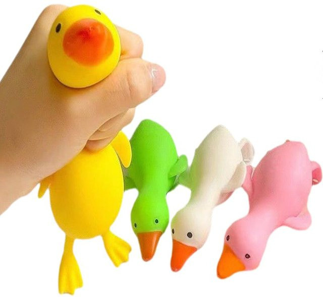 Linyi toy Knetspielzeug-Sets Ente und Gans Antistress - Bild 1