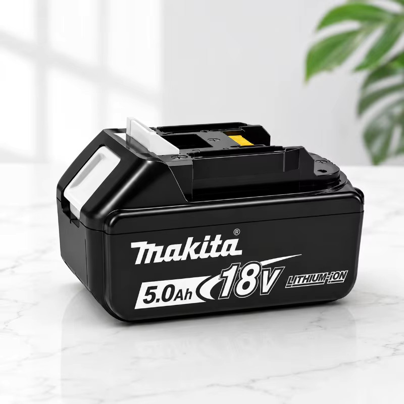 Makita Li-Ionen-Akku 18V 5,0Ah Ersatz für LXT Kabellose Werkzeuge, Farbe: Schwarz - Bild 6