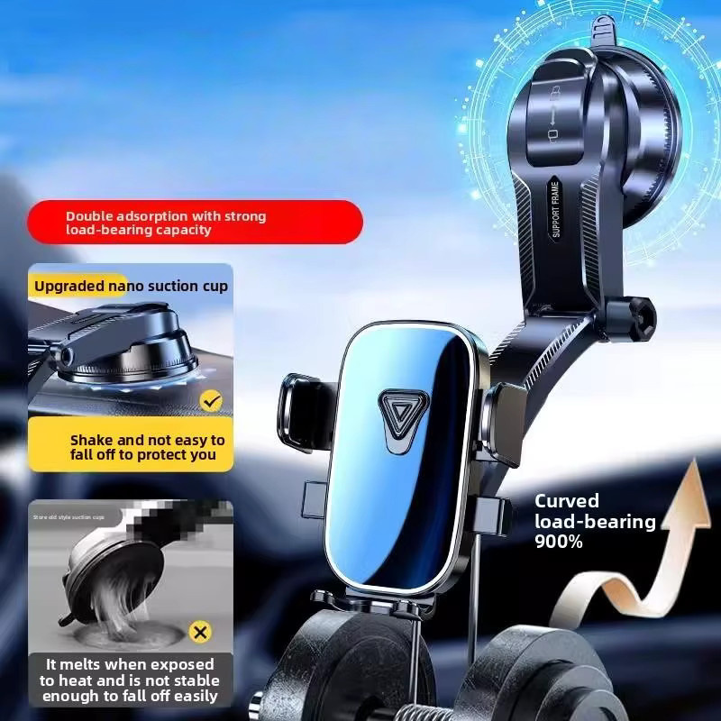 WeZX Smartphone Halterung für das Auto mit Saugnapf zur Befestigung am Dashboard - Bild 3