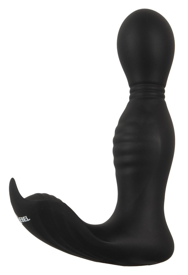 Rebel RC Butt Plug mit Rotationsfunktion in Schwarz - Bild 3