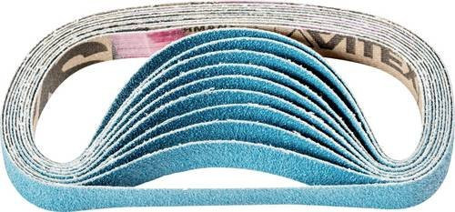 PFERD Zirkon Schleifband für Bandschleifer, Körnung 80, B: 12 mm, L: 330 mm, 100 Stück - Bild 1