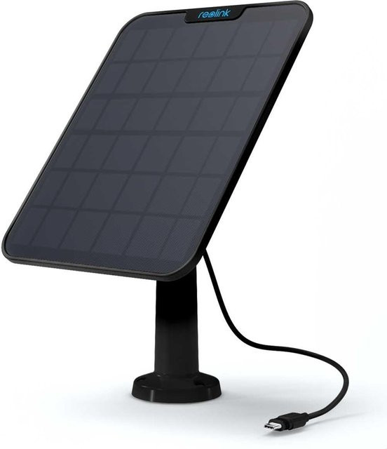 Reolink Solar Panel 2 mit USB-C Anschluss in Schwarz - Bild 2