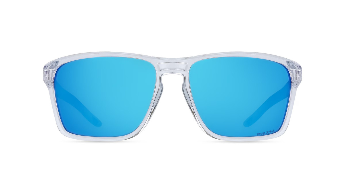 Oakley OO9448 SYLAS Sonnenbrille, Vollrand, Eckig, Kunststoff, Herren, transparent - Bild 1