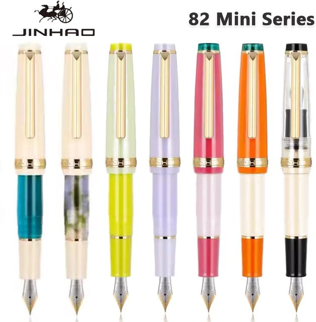 Jinhao 82 Mini-Füllfederhalter aus Resin in Multicolour mit extrafeiner Spitze für Büro und Schule - Bild 1