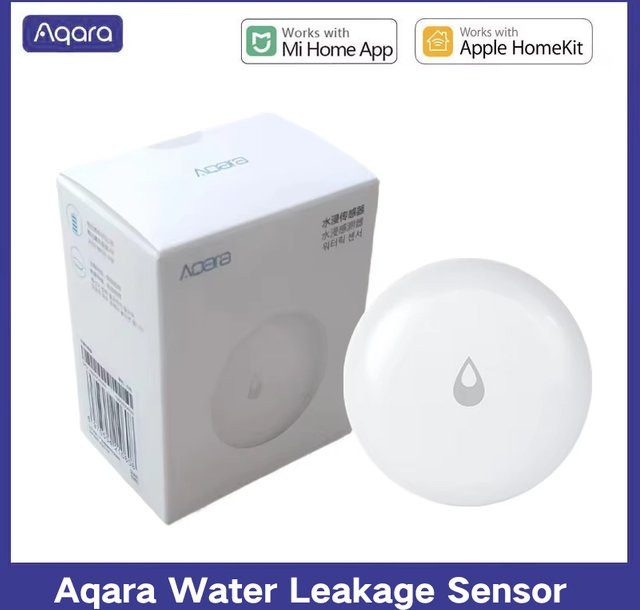 Aqara Wasser Leckage Sensor IP67 Smart Home Wasserdetektor in Weiß für Xiaomi Mijia App - Bild 1