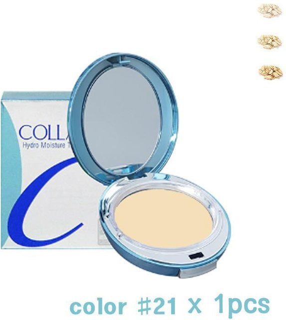 Enough Collagen Zwei-Wege-Kuchen Puder, Matt, #21, 2x 13g - Bild 1