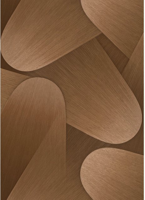 Erismann Vliestapete Elysium Allure in Bronze und Braun mit abstraktem Design - Bild 1