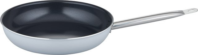 GSW Bratpfanne Gastro Basic aus Aluminium, Silber, Durchmesser: 32 cm - Bild 1