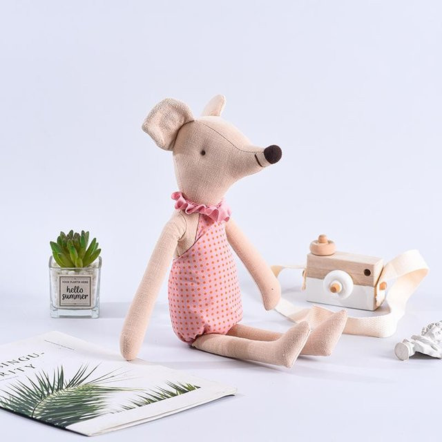 Yiran Health & Beauty Maus-Stofftier, Plüsch / Textil, 35cm - Bild 1