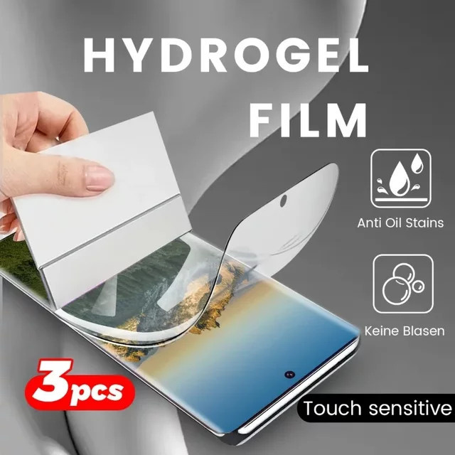 HD Soft Hydrogel Displayschutzfolie für Samsung Galaxy S25 Ultra S24 S23 S22 S21 Plus FE transparent - Bild 1