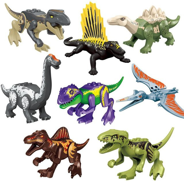 Fashnics Jurassic Dinosaurier Set Welt Park, 8-teiliges Set, ab 6 Jahren - Bild 1
