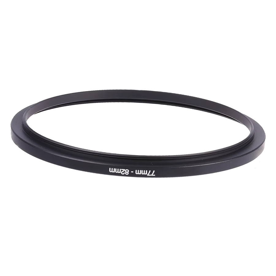 Aramox Filter Adapter Ring Aufwärtsring für DSLR und SLR Kameras, Schwarz, 77-82mm - Bild 2