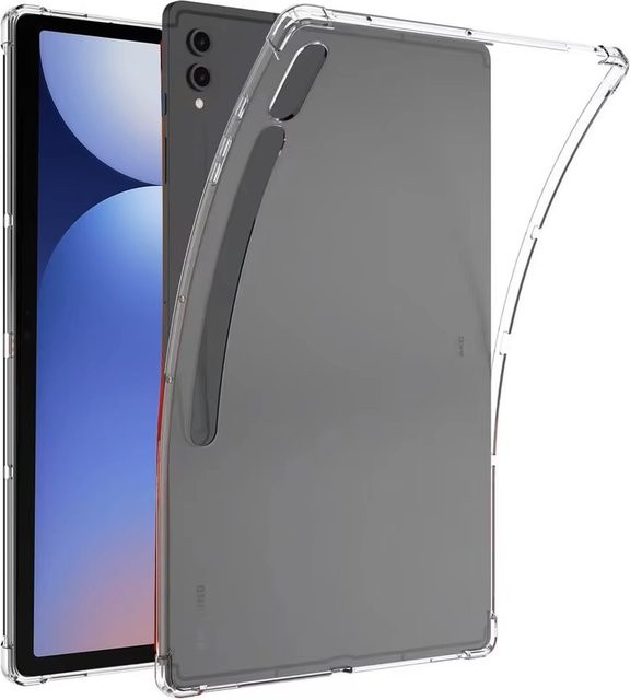 Stoßfeste TPU Schutzhülle für Samsung Galaxy Tab S9 S8 S7 S6 Lite S9 FE S9 Plus S8 Plus S7 Plus A9 A11 Plus A8 A7 Lite in Transparent - Bild 1