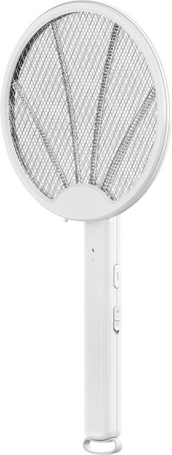 EASYmaxx Elektrische Fliegenklatsche 2 in 1 in Weiß - Bild 1