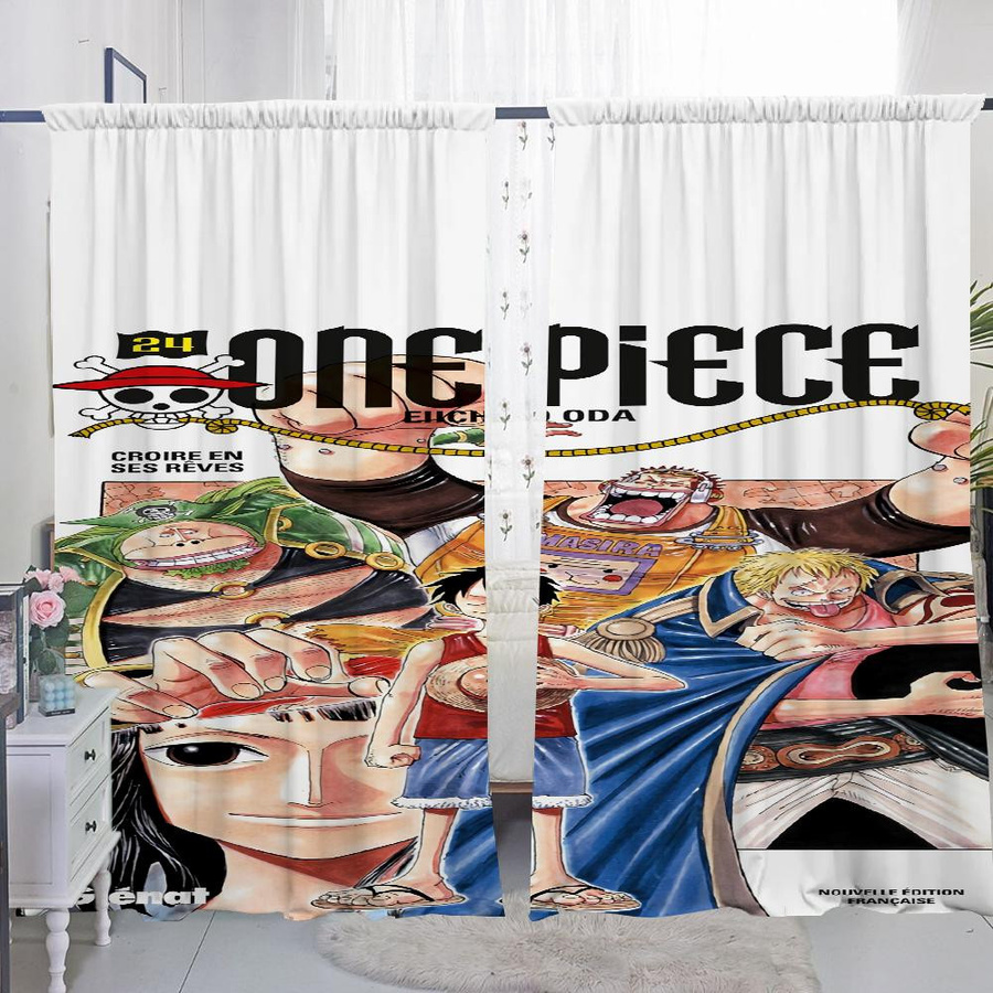 2er-Set Verdunkelungsvorhänge für Fenster und Türen in Multicolour, moderner Stil, Breite: 50 cm, Höhe: 70 cm - Bild 1