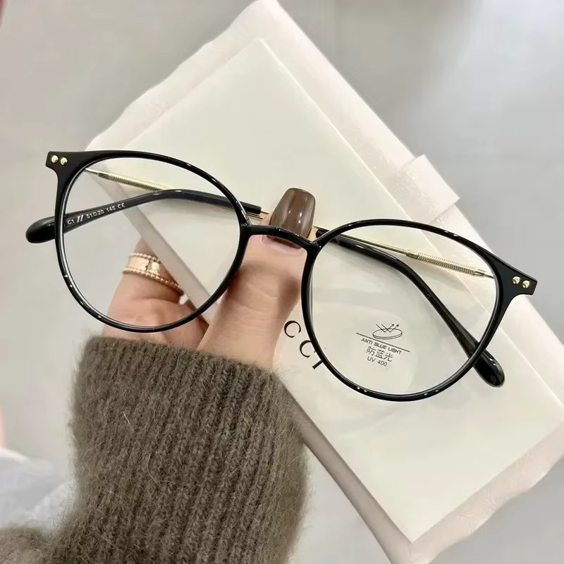 Computer Brille MDOD, Vollrand, Rund, Damen, Anti-Strahlung - Bild 3