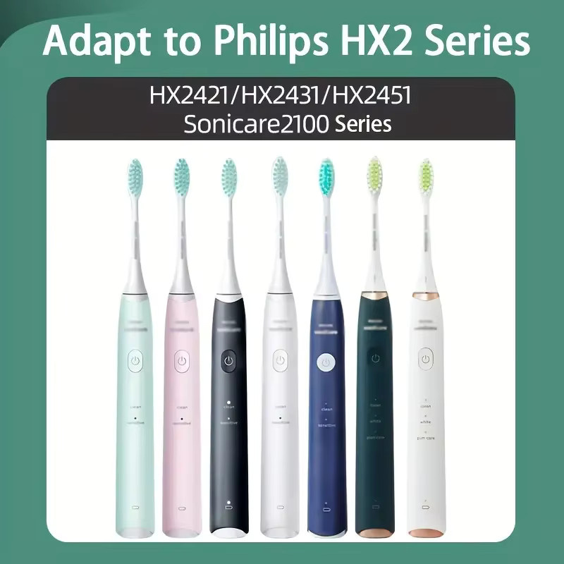 Philips Ersatz Zahnbürstenkopf mit Abdeckung, Weiß - Bild 2
