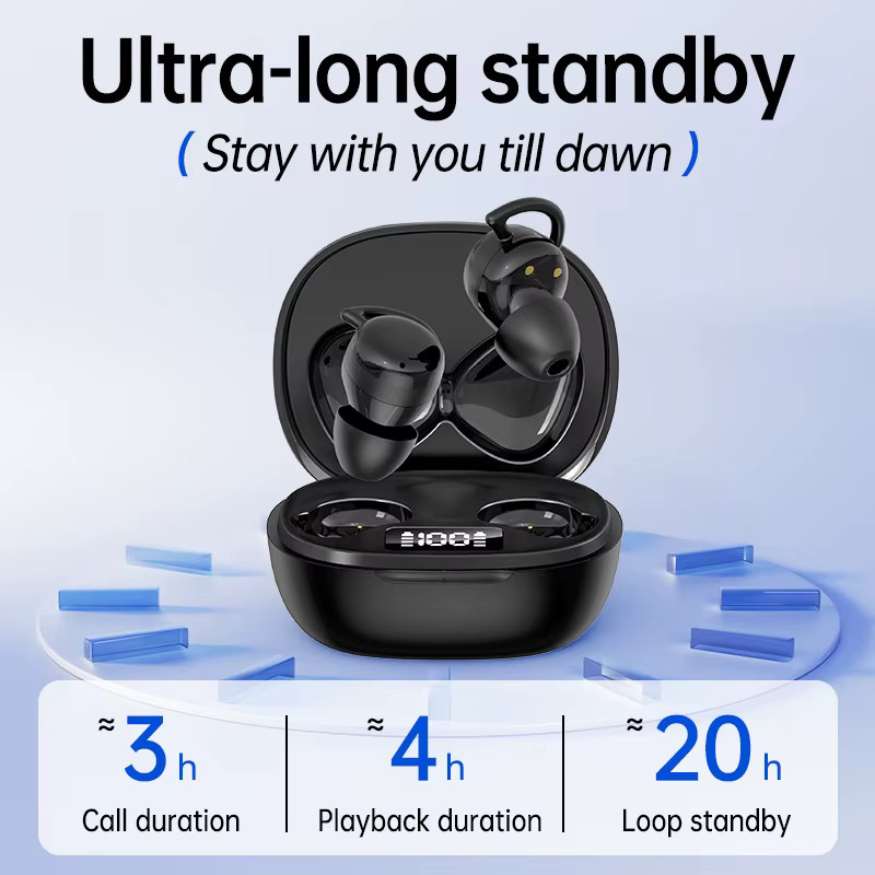 Acer Ohr557 Kabellose Bluetooth In-Ear Kopfhörer in Beige für Sport und Schlaf - Bild 4